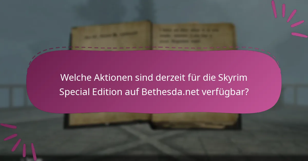 Was sind die Kompatibilitätsanforderungen für die Skyrim Special Edition?